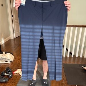 Haggar Tailored Navy Dress Pants for Men size 42W x 32L